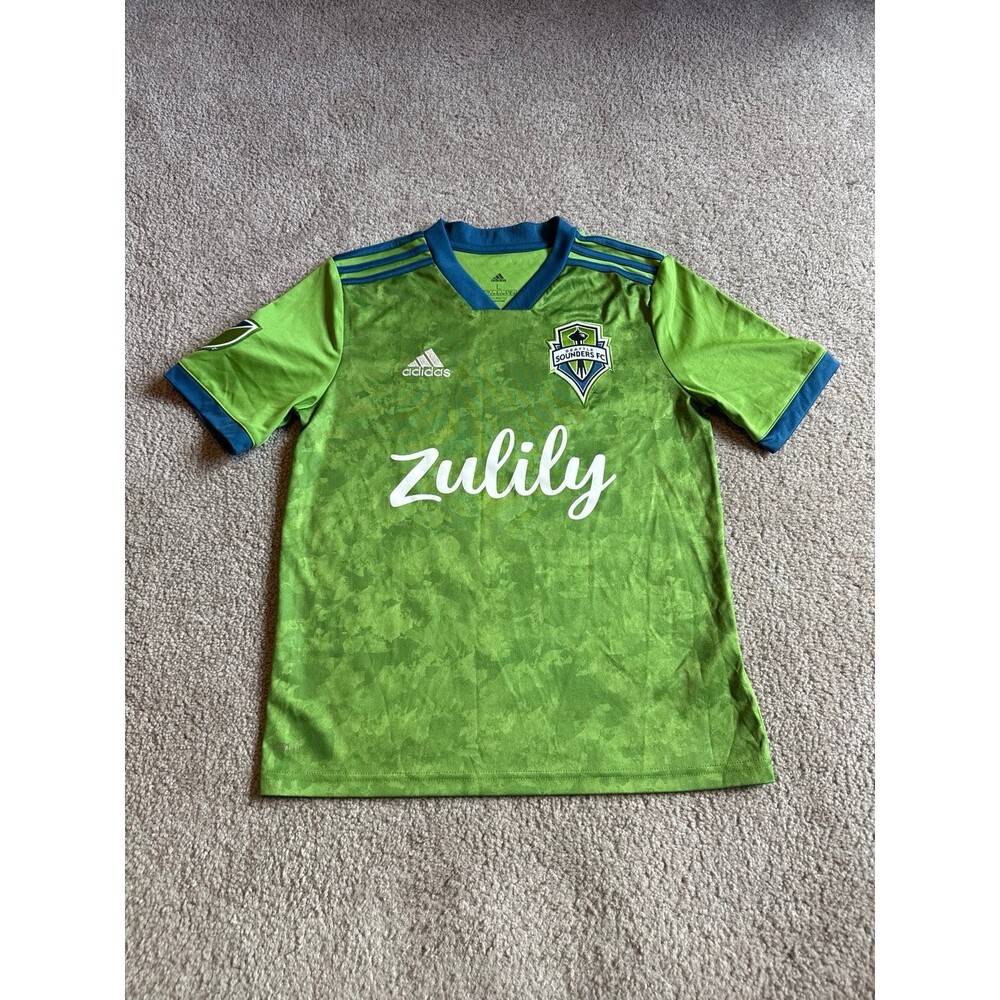 Seattle Sounders Adidas Youth Soccer Jersey Size Large